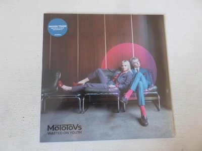 THE MOLOTOVS Wasted On Youth ROUGH TRADE EXCLUSIVE RED & WHITE & BLUE VINYL LP