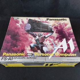 Panasonic MSX2 FS-A1 MK2 Personal Computer, PSU and Box, Working, Japan-h1210-