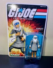 Super7 G.I. Joe ReAction  Arctic Scarlett Action Figure New Sealed