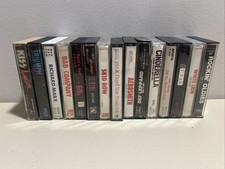 Metal  Hard Rock Vintage Cassette Collection LOT Of 15 