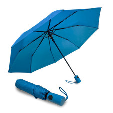 Weather Station Super Mini Automatic Umbrella,Teal Compact Rain Windproof Travel