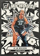 A'JA WILSON 2025 Donruss WNBA My House #5 LAS VEGAS ACES *Free Shipping*
