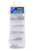 Blue Spot Tools - 140-Teiliges Edelstahl-Blechschrauben-Set