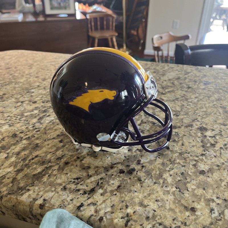 St Louis Stallions Mini Helmet Decals Prototype Concept