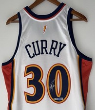 Stephen Curry Signed Warriors Mitchell & Ness Authentic Rookie Jersey USASM BAS