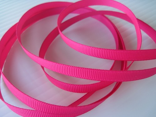 1/4" Grosgrain Ribbon Solid Color~You Pick color~ 10 yards~ - Picture 18 of 24