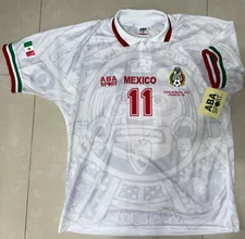 BLANCO MEXICO 98  Size XXL SHIRT ABA SPORT NEW WITH TAGS