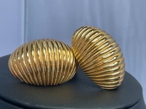 vintage christian dior clip on earrings
