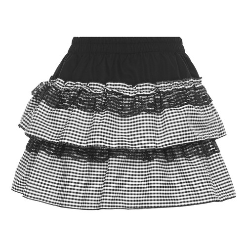 Mujeres Falda Poliéster Mini Falda Spandex Falda en Niveles Vintage Dije Falda Abullonada - Imagen 20 de 51
