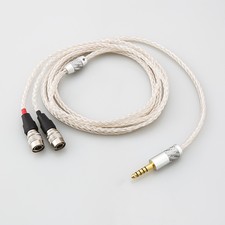 16cores Silver Headphone Cable For MrSpeakers / Dan Clark Audio Aeon Ether Flow