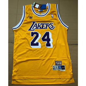 adidas kobe bryant los angeles lakers gold throwback swingman jersey