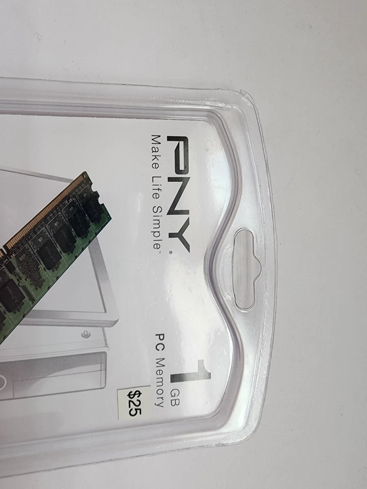 Brand New PNY 1GB PC2-5300 667MHz DDR2 Desktop DIMM Memory MD1024SD2-667 - Image 4 of 4