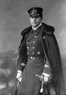 Prinz Adalbert of Prussia son of Emperor Wilhelm II wearing th- 1910 Old Photo