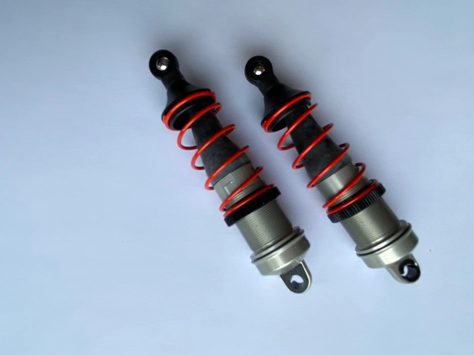 HPI Vorza Flux 101115 Big Bore Dämpfer 97mm 2 St hinten Feder rot TrophyBuggy - Bild 2 von 2