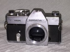 Mamiya Cemera Co., LTD  Mamiya/Sekor  1000 DTL  Film Camera Silver and Black