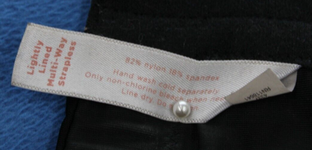 Cacique Black Underwire Lightly Lined Multi-way B… - image 9