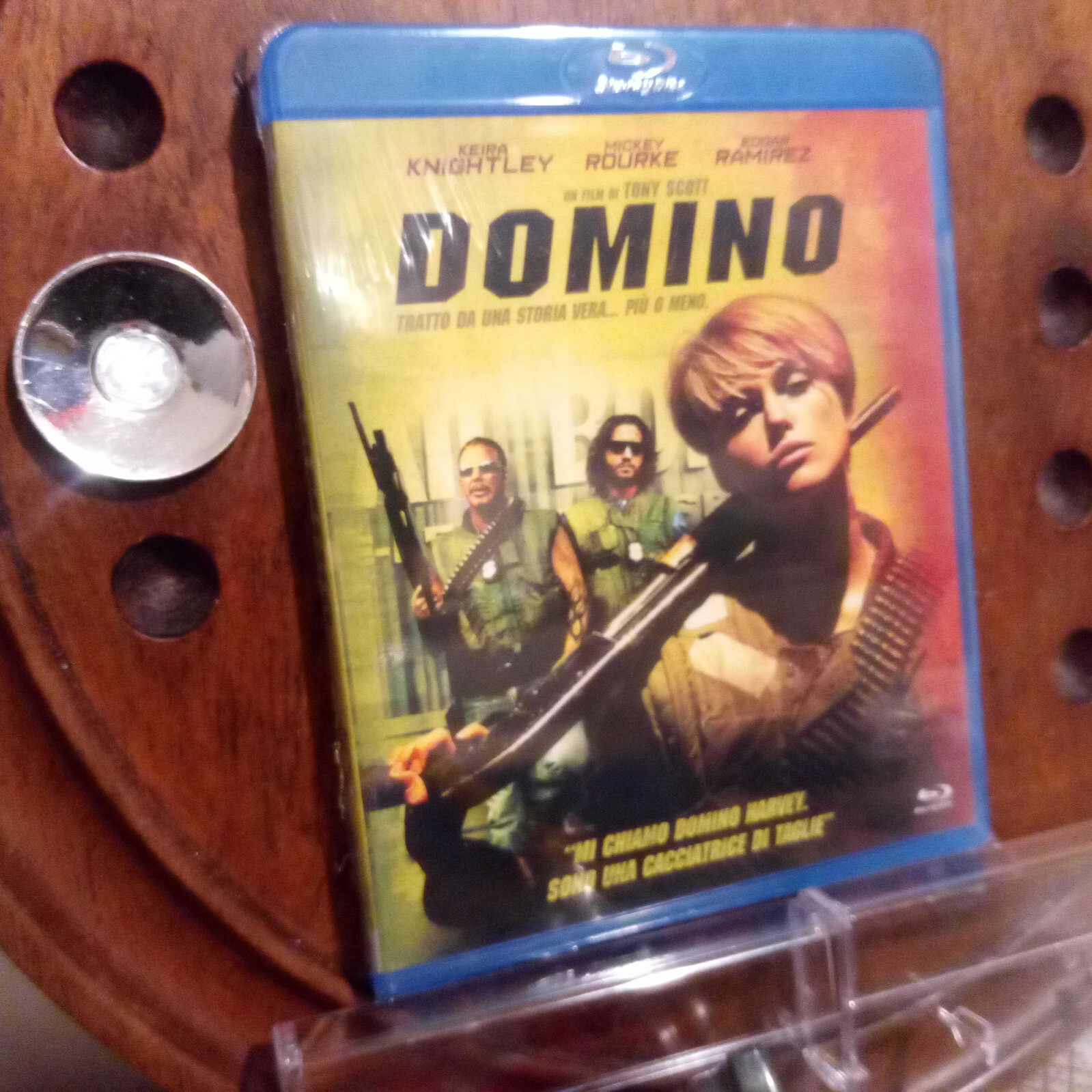 DOMINO KEIRA KNIGHTLEY MICKEY ROURKE   Blu Ray Nuovo