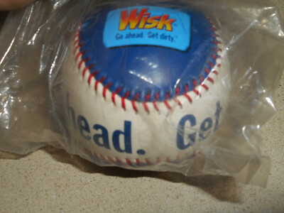 WISK Laundry Detergent BASEBALL GO AHEAD GET DIRTY Hardball Nos Sealed