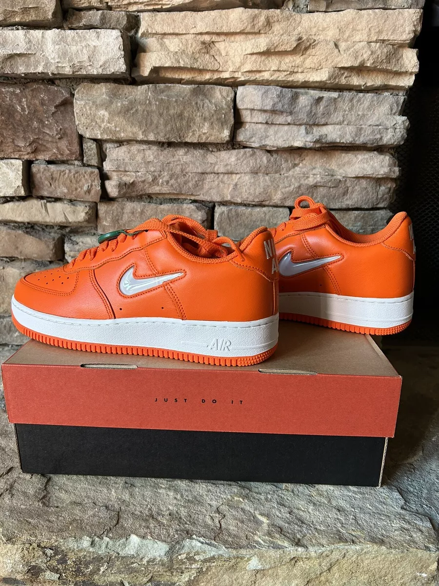 New Nike Air Force 1 Low 40th Anniversary Edition Orange Jewel FJ1044 800