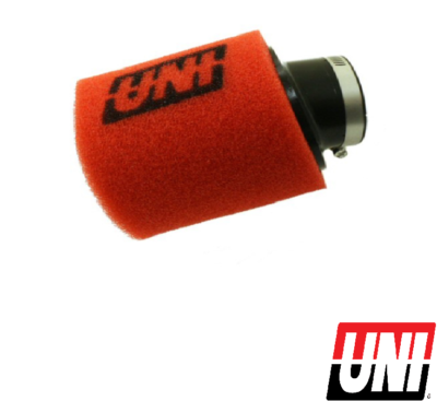 UNI Two-Stage Pod Filter w/Angled Flange - 1 3/4 in. I.D. x 4 in. L - UP-4182AST - Dennis Kirk UNI Two-Stage Pod Filter w/Angled Flange - 1 3/4 in. I.D. x 4 in. L - UP-4182AST - Dennis Kirk