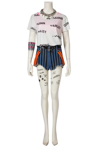 BIRDS OF PREY Harley Quinn Uniform Outfits Cosplay Costume Halloween | eBay