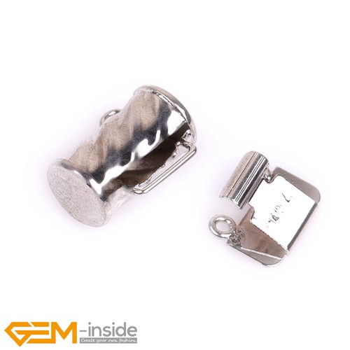 14K Gold Filled Layered Snap Barrel Clasps For Pearl Bracelet Necklace Closures - Foto 23 di 30