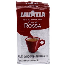 Qualita Rossa Roast Ground Coffee by Lavazza - 8.8 oz Coffee