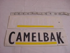 (2) LARGE CAMELBAK STICKERS DECALS 