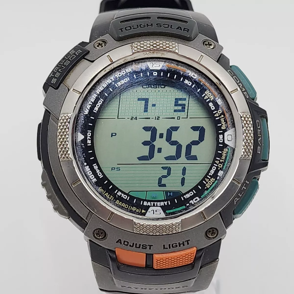  Casio Protrek Tough Solar Powered Environmentally Friendly  Biomass Outdoor Sports Watch with Altimeter, Barometer, Compass, and  Thermometer Style PRW-61-1. : Patio, Lawn & Garden