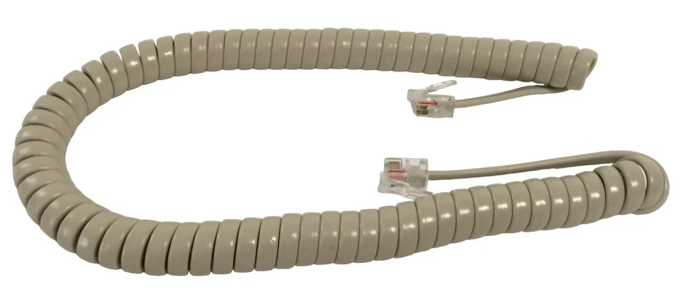 NEW 9 Foot Handset Cord for Comdial Executech, II & Digitech Phone Tan Ash Beige
