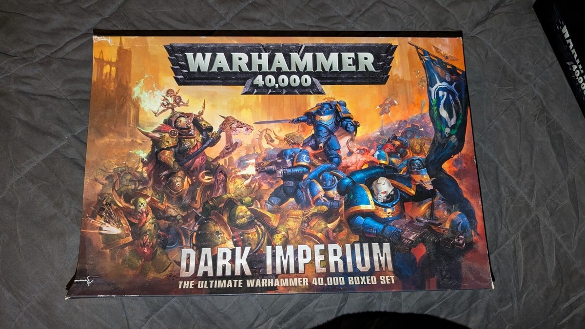 Warhammer 40k Dark Imperium Complete Space Marines Half NOS Games Workshop Gw