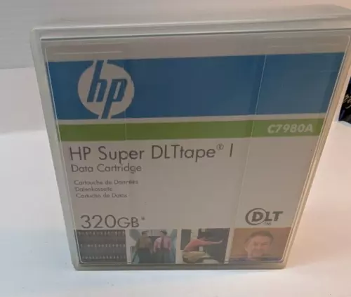 HP Super DLTtape Data Cartridge 320GB HP C7980A HP DLT Cartridge 320GB