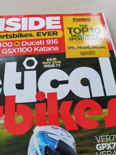 PRACTICAL SPORTSBIKES Issue 73 November 2016 Yamaha RD400 Honda RC30 Z1428 - Picture 2 of 6