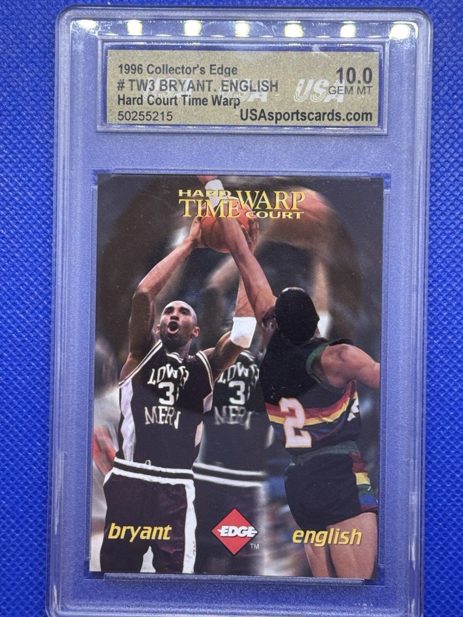 KOBE BRYANT RC HOF 1996 Collectors Edge Hard Court Time Warp #TW3
