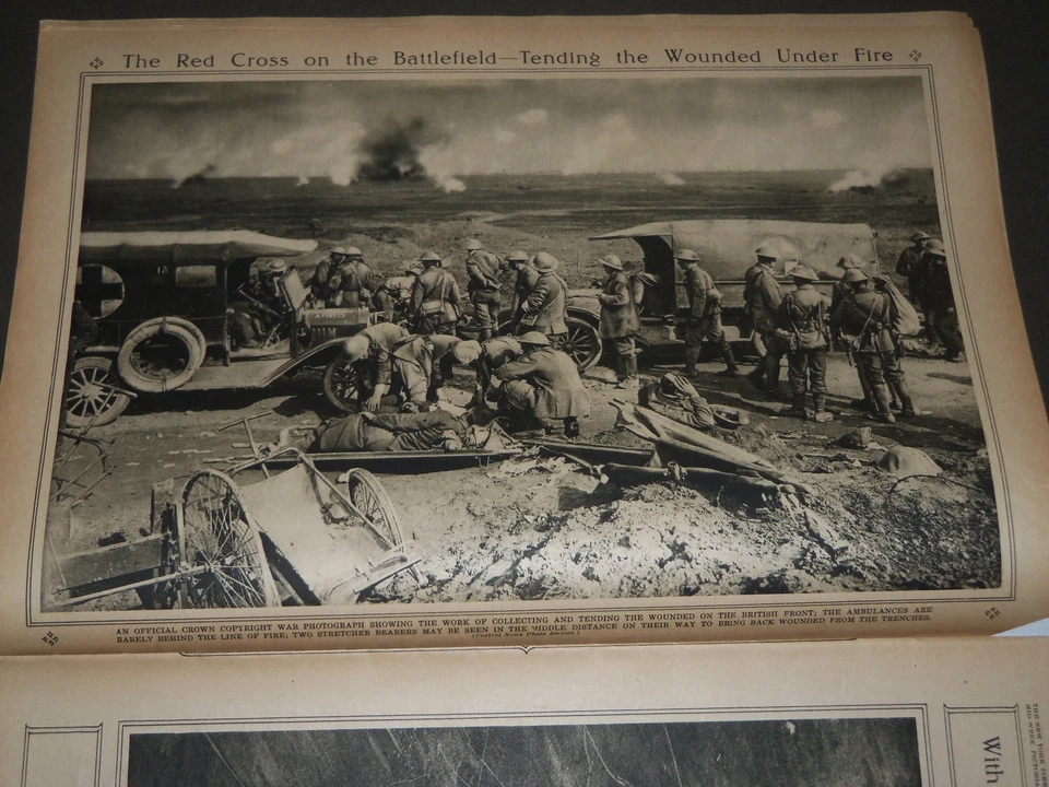 1916 OCTOBER 26 NY TIMES MID-WEEK PICTORIAL MAGAZINE - GERMAN PRISONER - NP 2930 - Image 2 of 4