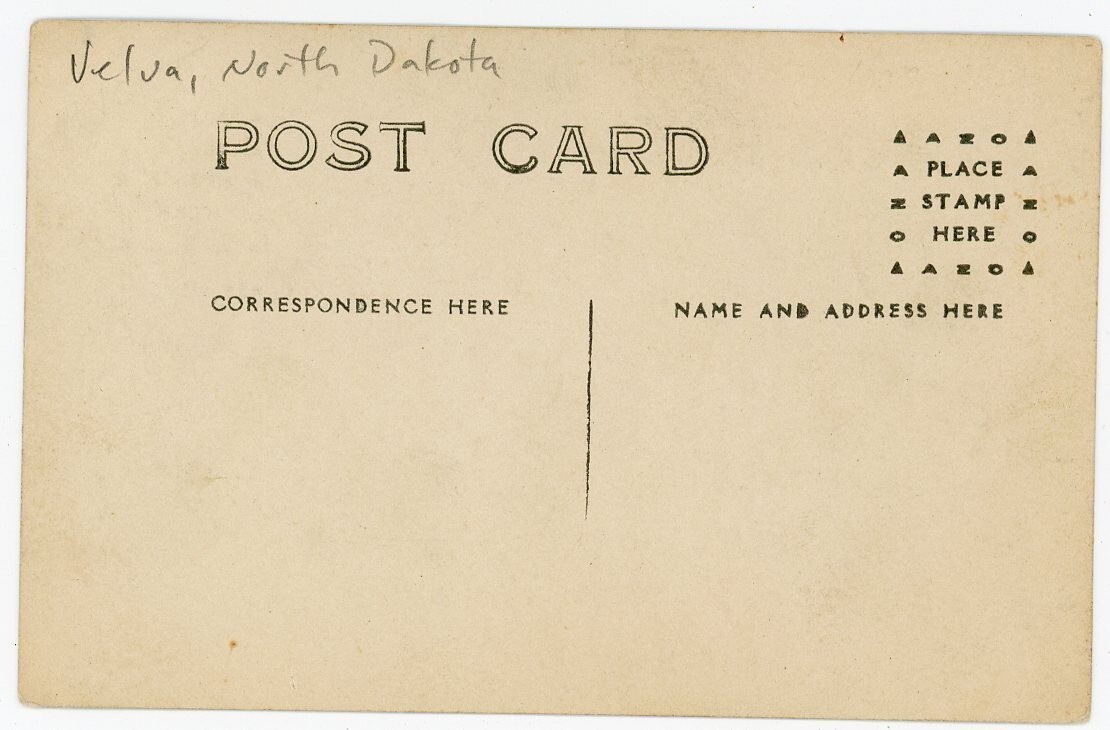 RPPC North Dakota Velva Drug Co Interior Store Phonographs Cigars