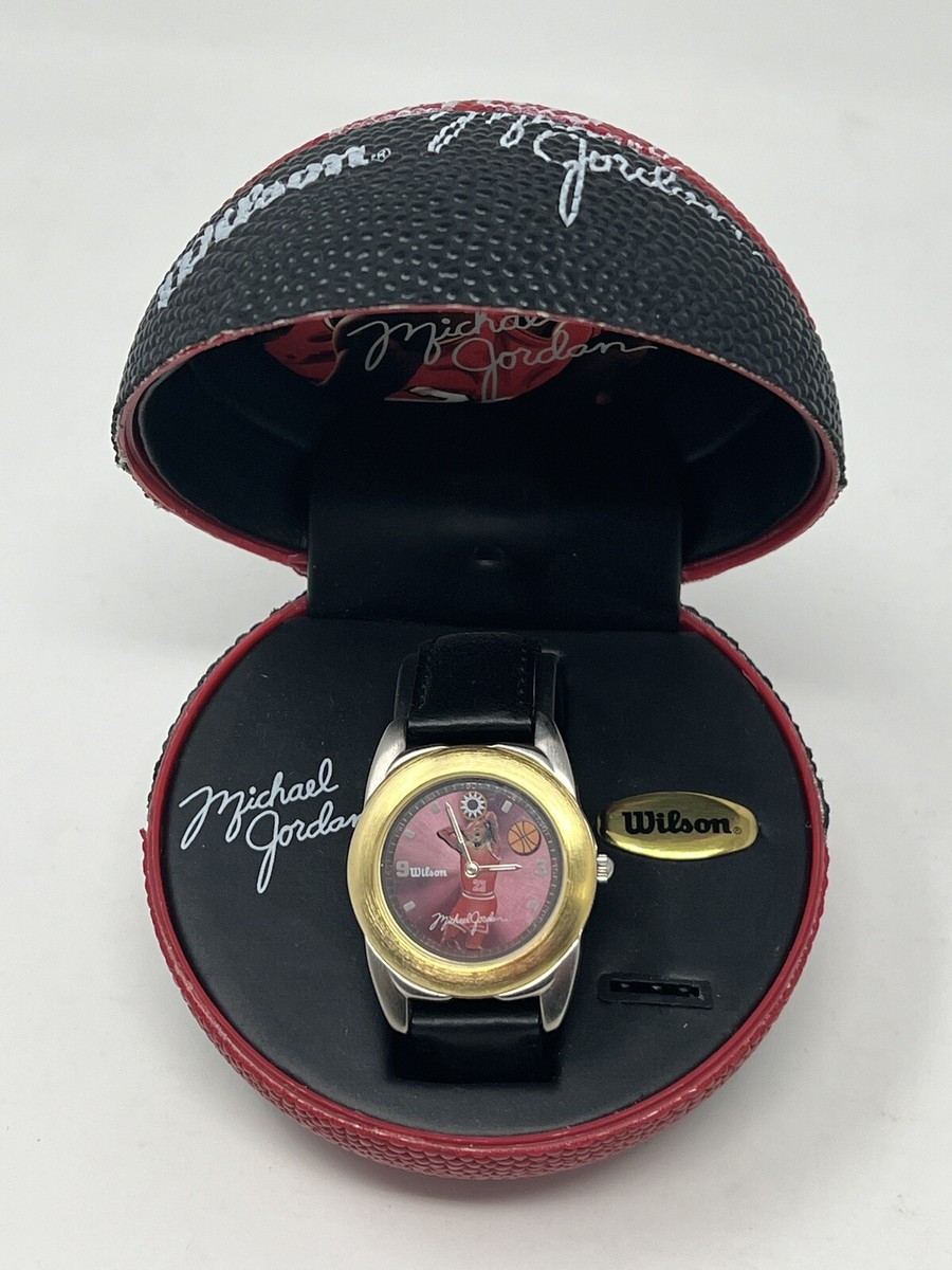 Vintage 1997 Michael Jordan #23 Avon Wilson Chicago Bulls Watch in