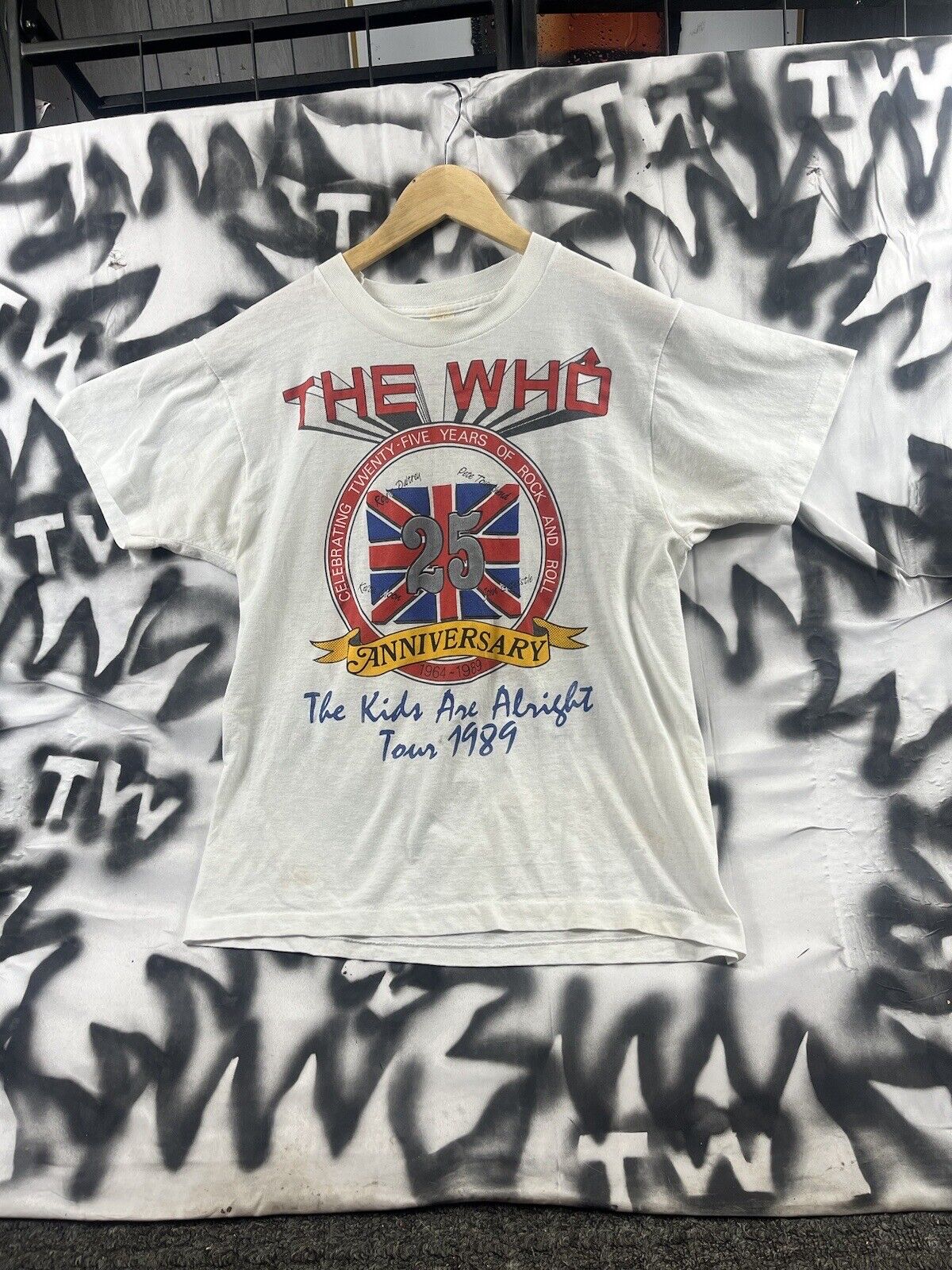 Vintage 1989 The Who Shirt M The Kids Are Alright… - image 9