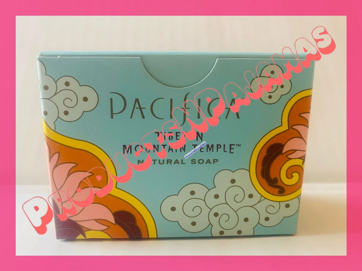 Pacifica TIBETAN MOUNTAIN TEMPLE Natural SOAP 6oz 170g NEW in BOX