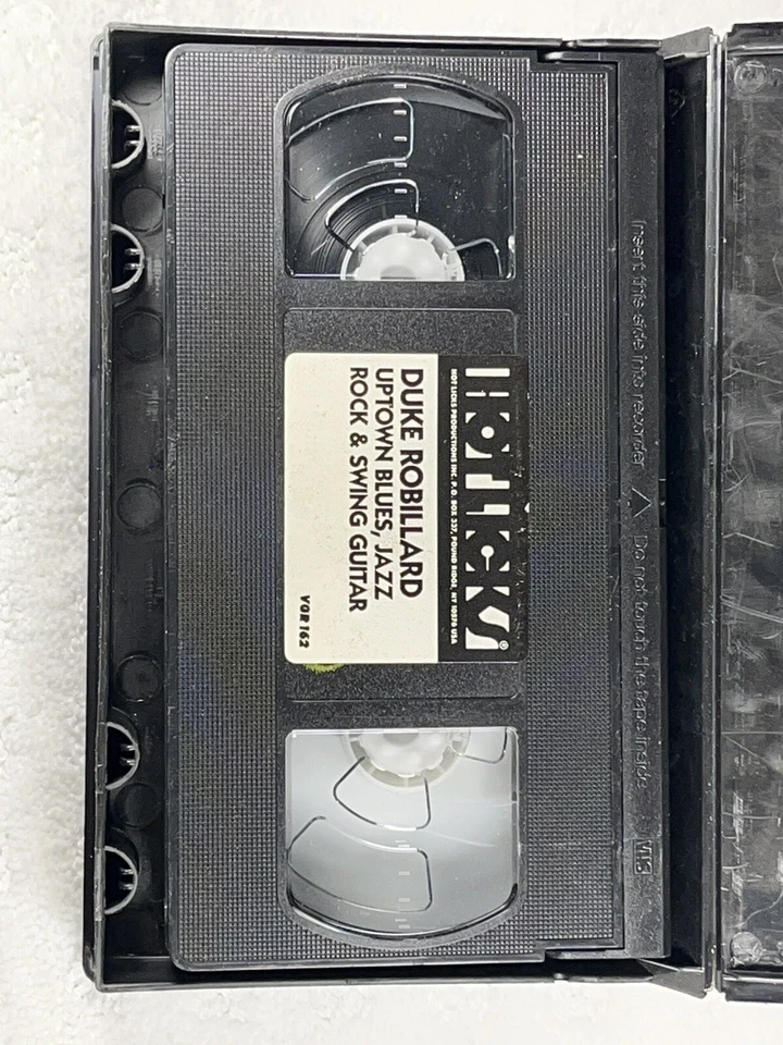 VHS Hot Licks Duke Robillard Uptown Blues ,Jazz,rock & Swing Guitar Instruction - Image 3 of 3