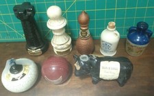 Miniaturowe karafki do likieru - 9 różnych