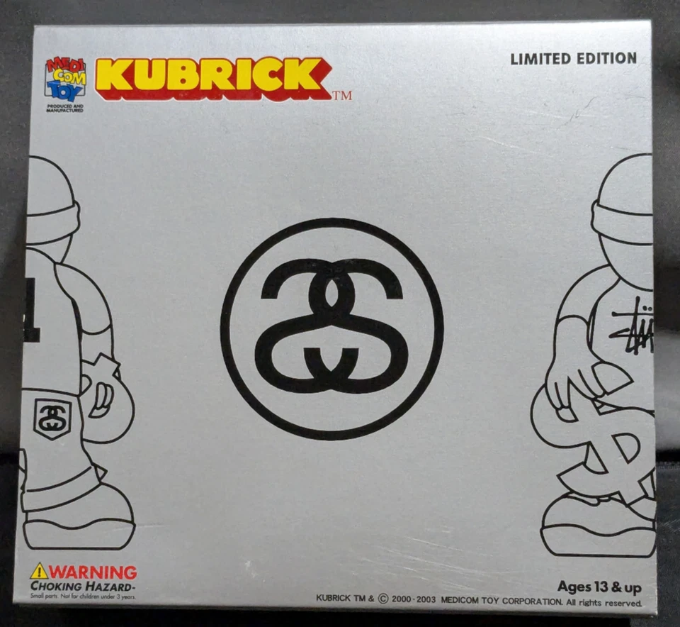 Kubrick Stussy 2007 Paz y Prosperidad P.A.P. Juego de figuras Medicom NUEVO precintado Foto 2 de 4