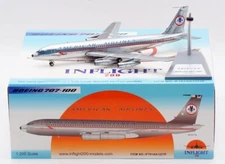 Inflight  IF701AA1221P American Airlines 707-100 N7577A Diecast 1/200 AV Model