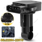 Mass Air Flow Meter MAF Sensor 22204-22010 5pin Fit/For Toyota Denso Lexus Scion
