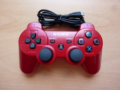 Sony PS3 Wireless Controller Dualshock 3 CECHZC2E ROT - SEHR GUTER Zustand