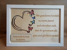 Geldgeschenk Hochzeit, Hochzeitsgeschenke,  personalisiert, Geschenk
