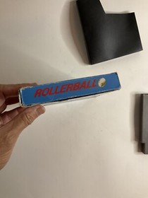 NINTENDO NES ROLLERBALL GAME CARTRIDGE W/ ORIGINAL BOX, DUST SLEEVE. UNTESTED