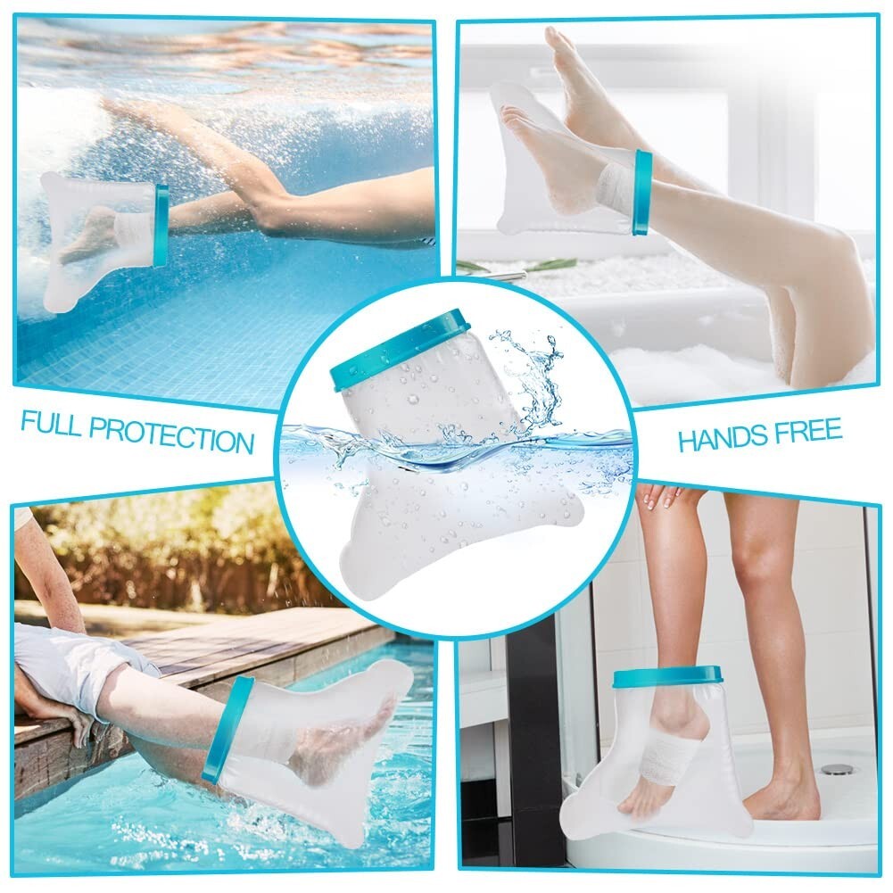 Waterproof Shower Foot Cover for Injury Recovery and Comfort eBay