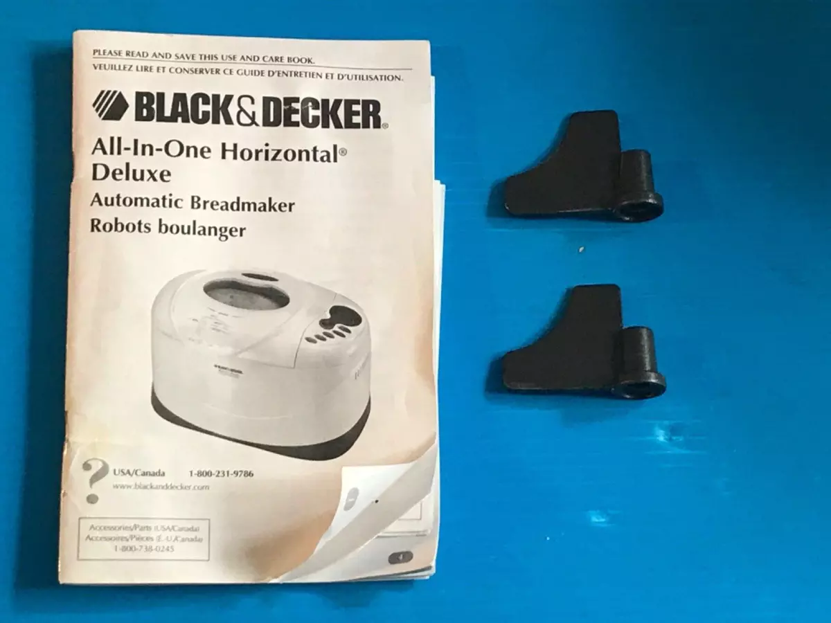 Black and decker model b2300 bread machine all in one deluxe paddle blade