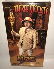 The Three Stooges Moe Model Kit 10in Figure Polar Lights release 3 stooge NEW